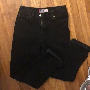 Old Navy Mom-style Jeans in faded black
